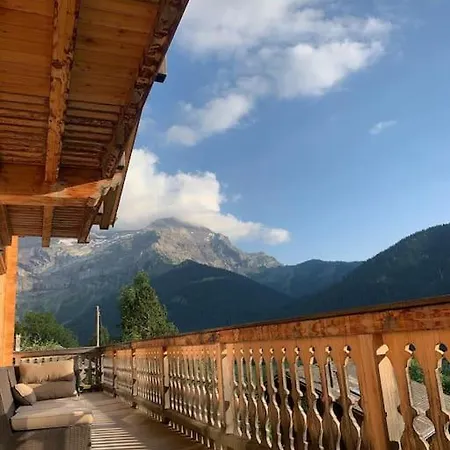 Daire Gorgeous 4 Bedroom Modern Glacier View Chalet Les Diablerets